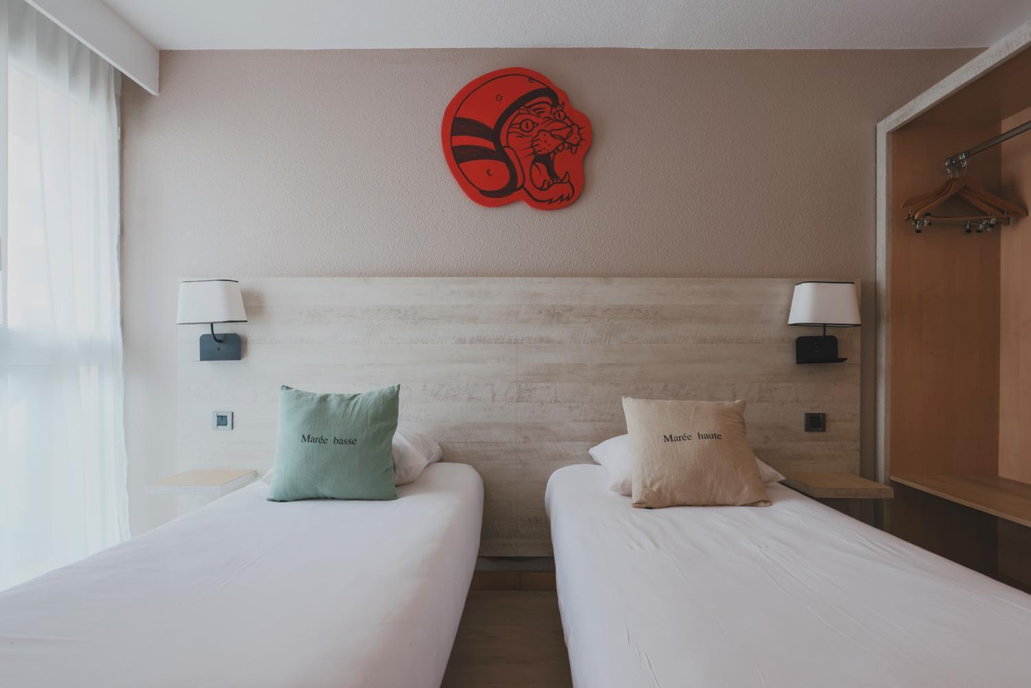 Chambre classique | Surf Club Hôtel by Akena à Biarritz