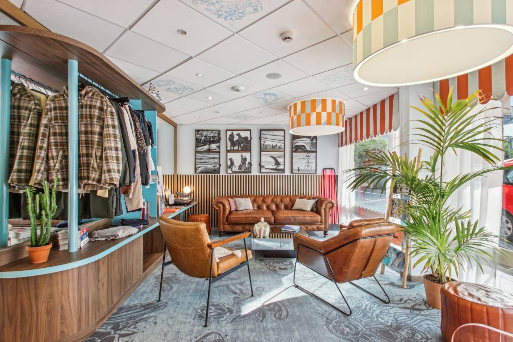 Coin salon | Surf Club Hôtel by Akena à Biarritz