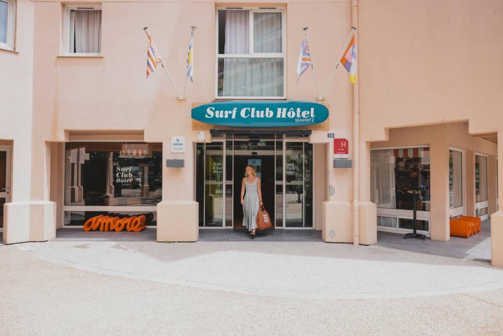 Façade | Surf Club Hôtel by Akena à Biarritz