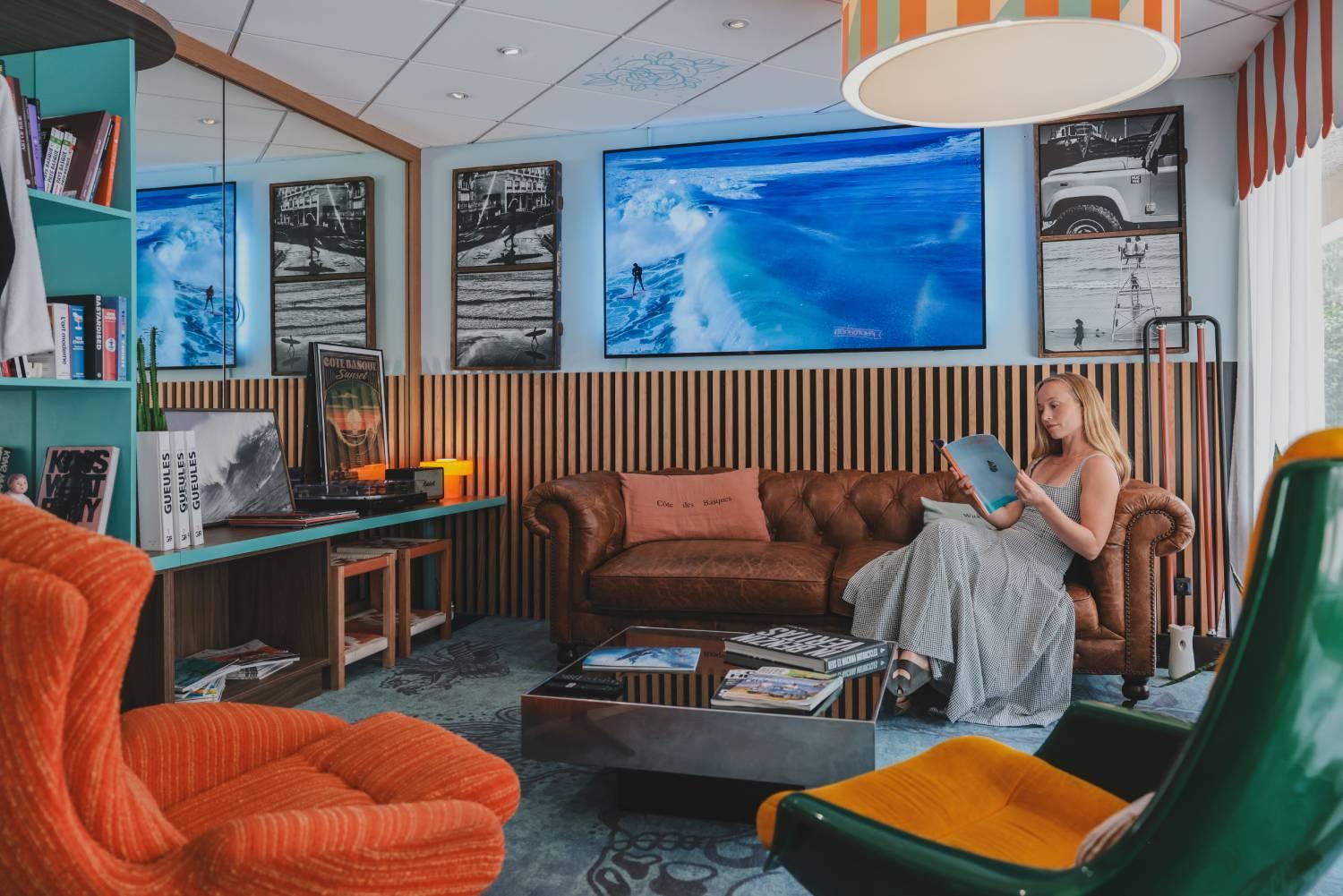 Lobby | Surf Club Hôtel by Akena à Biarritz