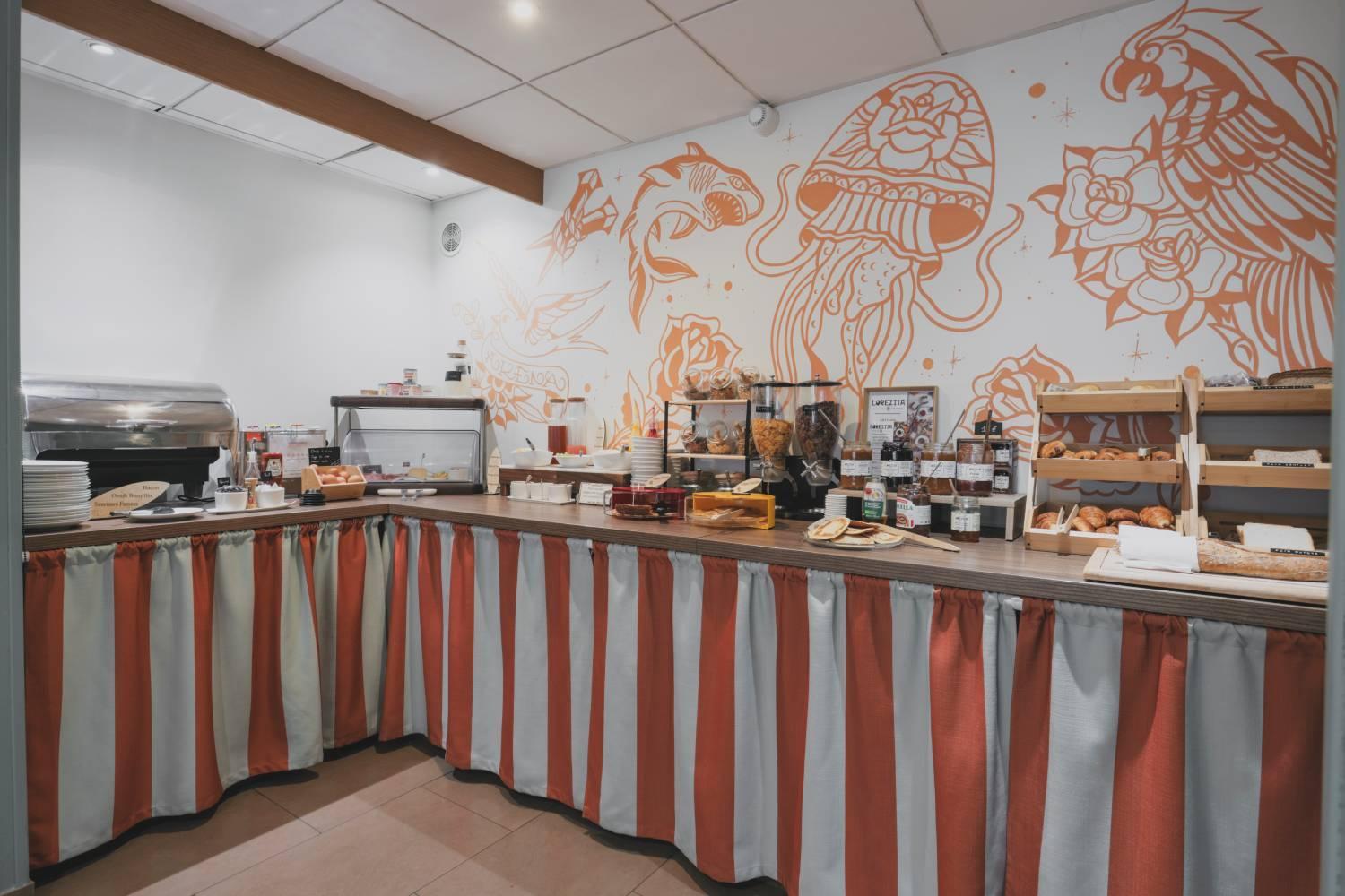 Petit-déjeuner | Surf Club Hôtel by Akena à Biarritz