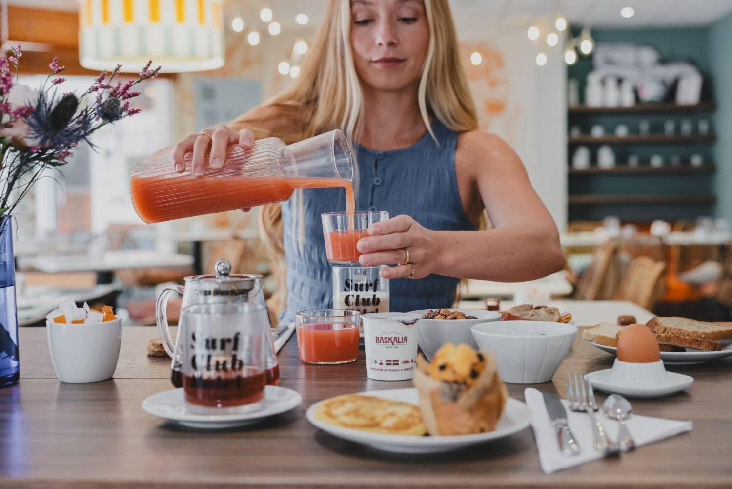 Petit-déjeuner | Surf Club Hôtel by Akena à Biarritz